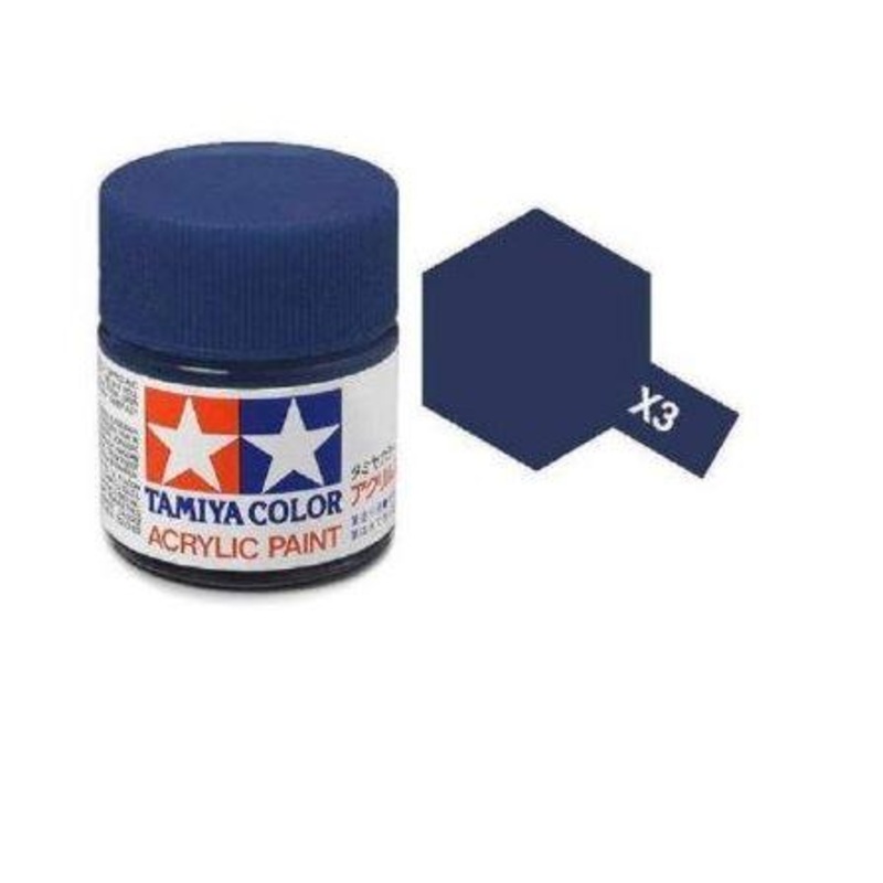 TAMIYA MINI ACRYLIC – ACRYLIC MINI X-3 ROYAL BLUE