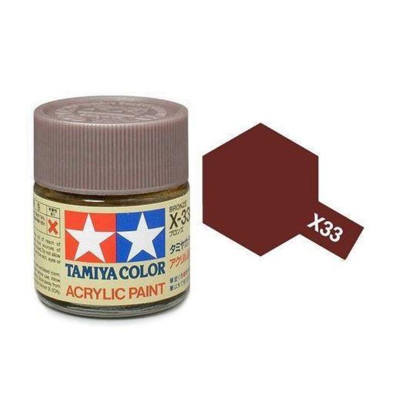 TAMIYA MINI ACRYLIC – ACRYLIC MINI X-33 BRONZE