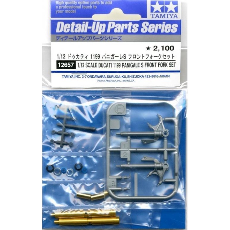 Tamiya 300012657 – 1:12 Fork Set Ducati 1199 Panigale S