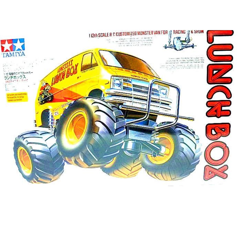 Tamiya 58347 The Lunch Box CW-01 Electric Monster Truck RC Model Car Kit Re-Release