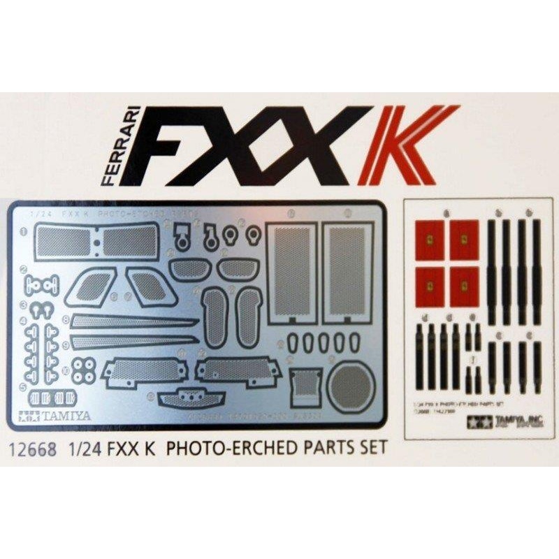 Tamiya Detail Up Parts Series 1/24 Ferrari FXX K etching Parts Set 12668