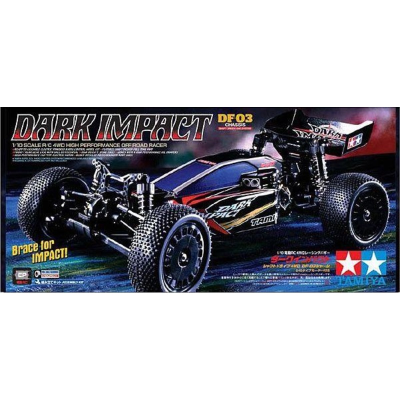 Tamiya Electric DF-03 Dark Impact 4WD Buggy Kit