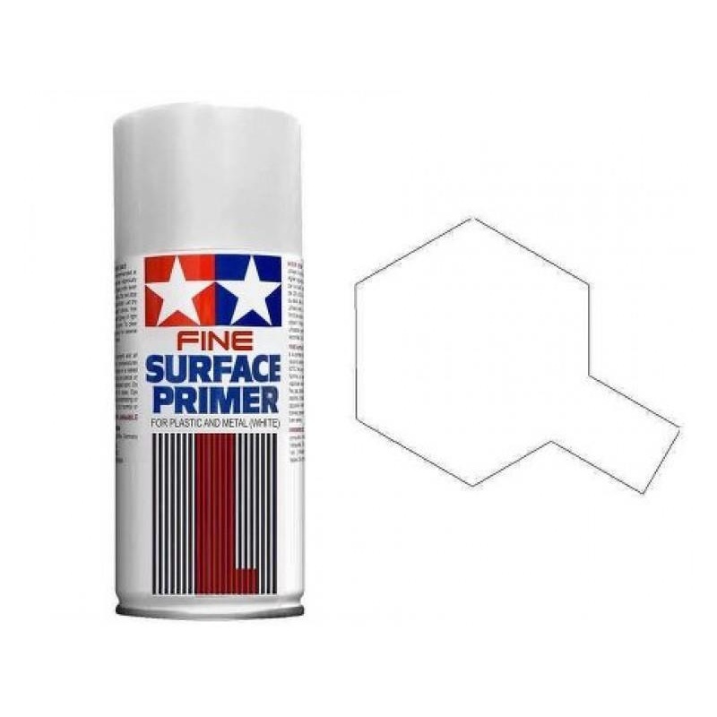 Tamiya Fine Surface Primer White Lge 180ml