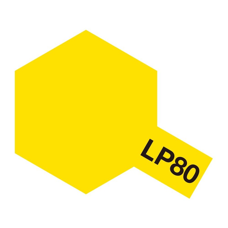 TAMIYA LP PAINT -LP-80 Flat yellow