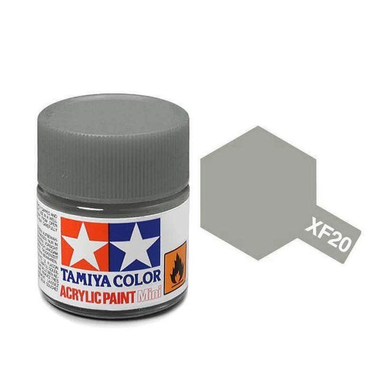 TAMIYA MINI ACRYLIC – ACRYLIC MINI XF-20 MEDIUM GREY