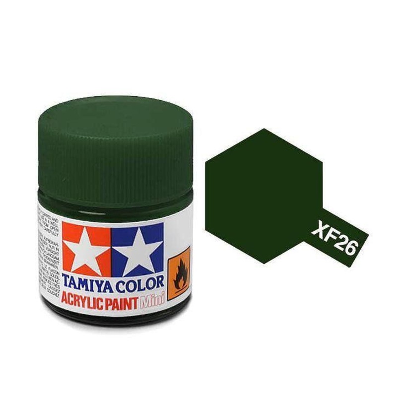 TAMIYA MINI ACRYLIC – ACRYLIC MINI XF-26 DEEP GREEN