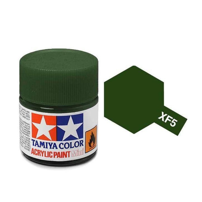 TAMIYA MINI ACRYLIC – ACRYLIC MINI XF-5 FLAT GREEN