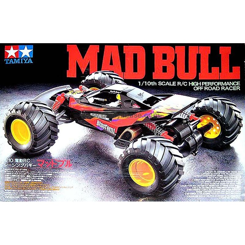 TAMIYA R/C KIT – MAD BULL 2WD 1/10 SCALE LTD