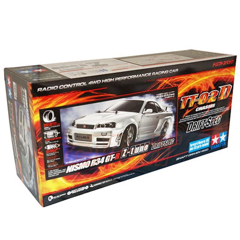 TAMIYA R/C KIT – R34 GT-R Z-TUNE (TT-02D)