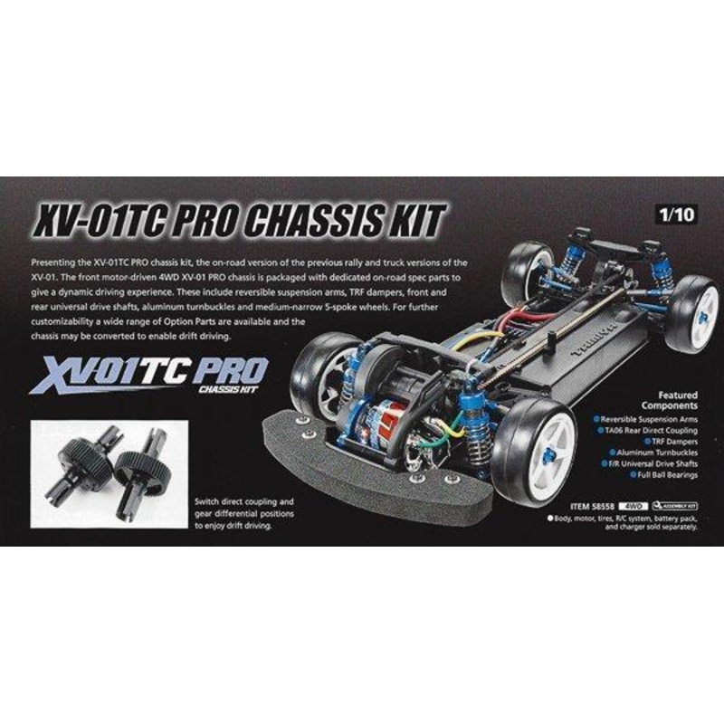 TAMIYA R/C KIT – XV-01TC PRO CHASSIS