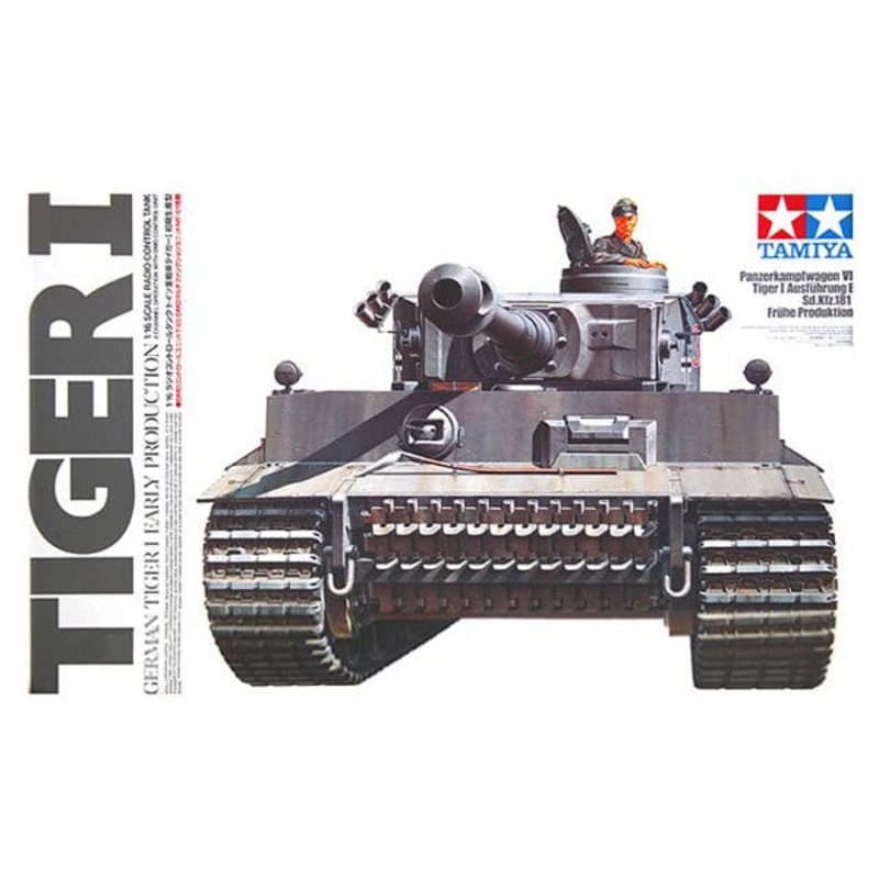 TAMIYA R/C TANK – R/C TIGER TANK W/OPTION KIT