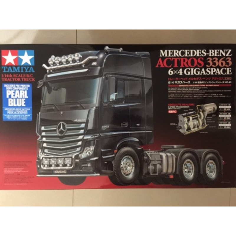 TAMIYA R/C TRUCKS – ACTROS 3363 (PEARL BLUE)