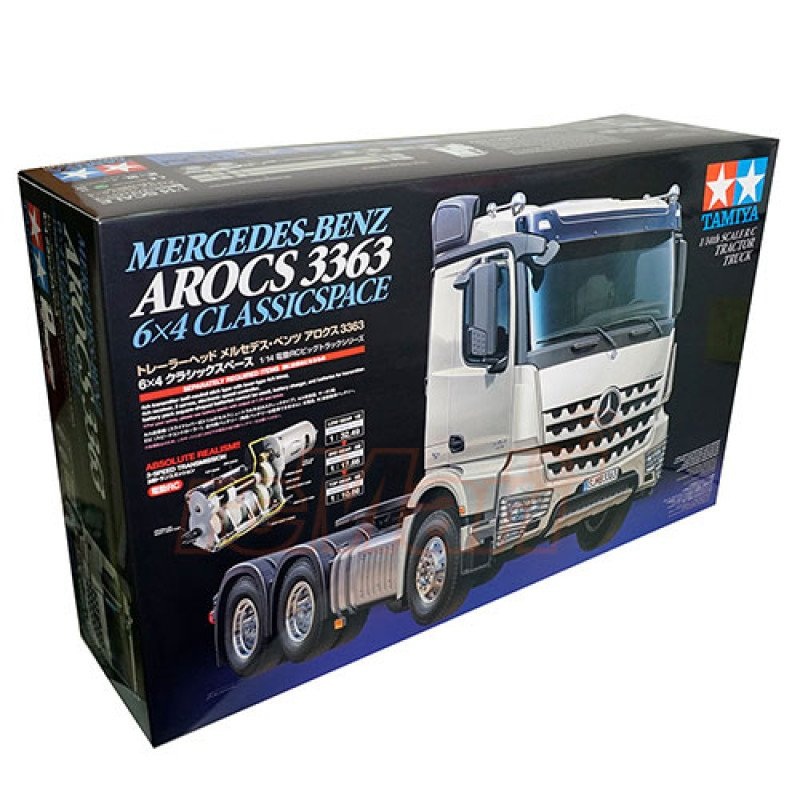 TAMIYA R/C TRUCKS – AROCS 3363 6X4 CLASSIC SPACE