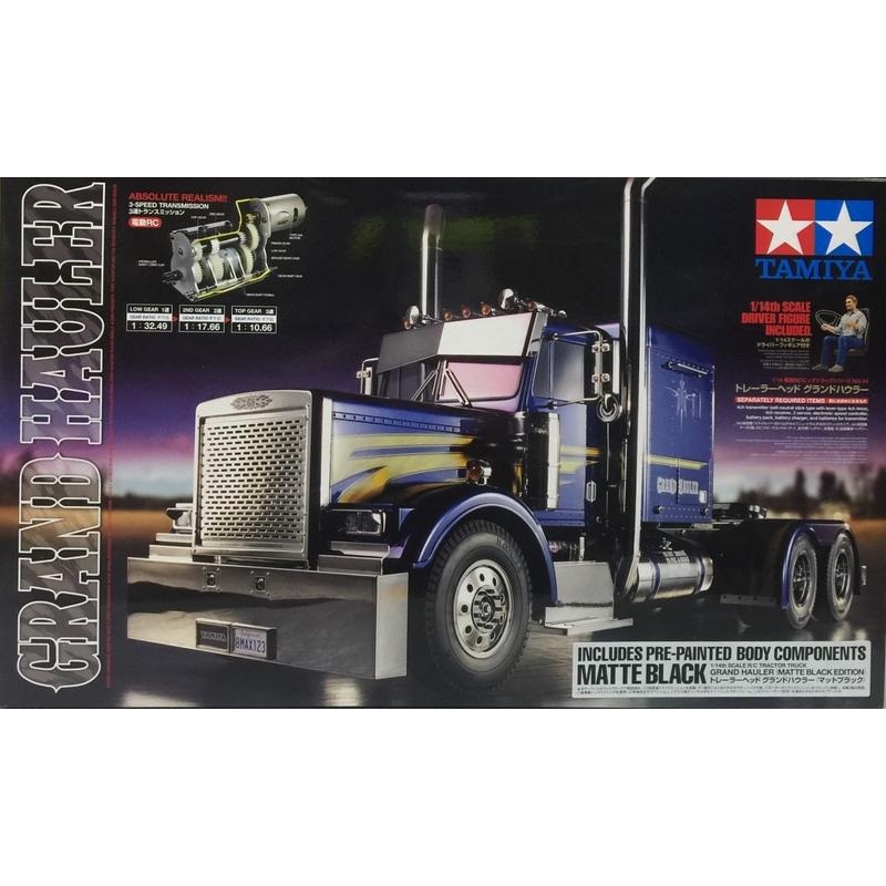 TAMIYA R/C TRUCKS – GRAND HAULER (MATT BLACK)