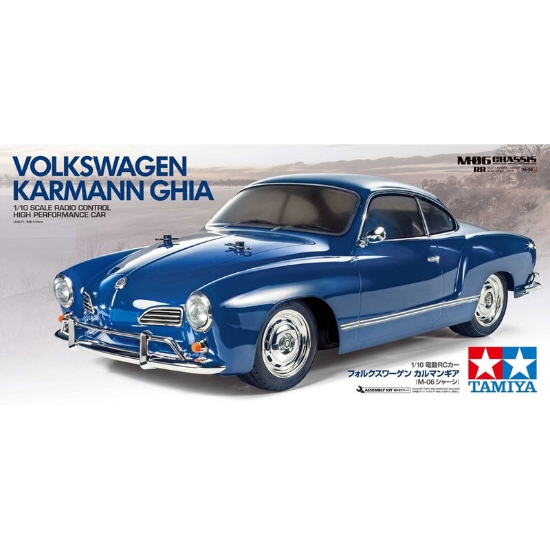 Tamiya RC 1/10 scale VOLKSWAGEN KARMANN GHIA (M-06)