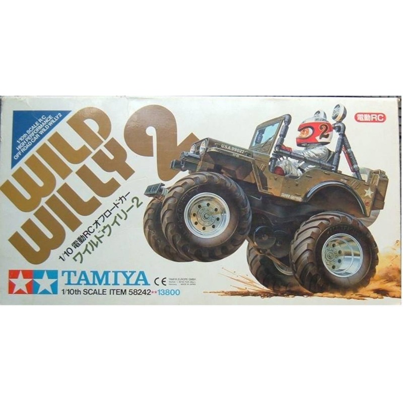 Tamiya RC Radio Control Car 1/10 Electric Wild Willy 2 Jeep Kit