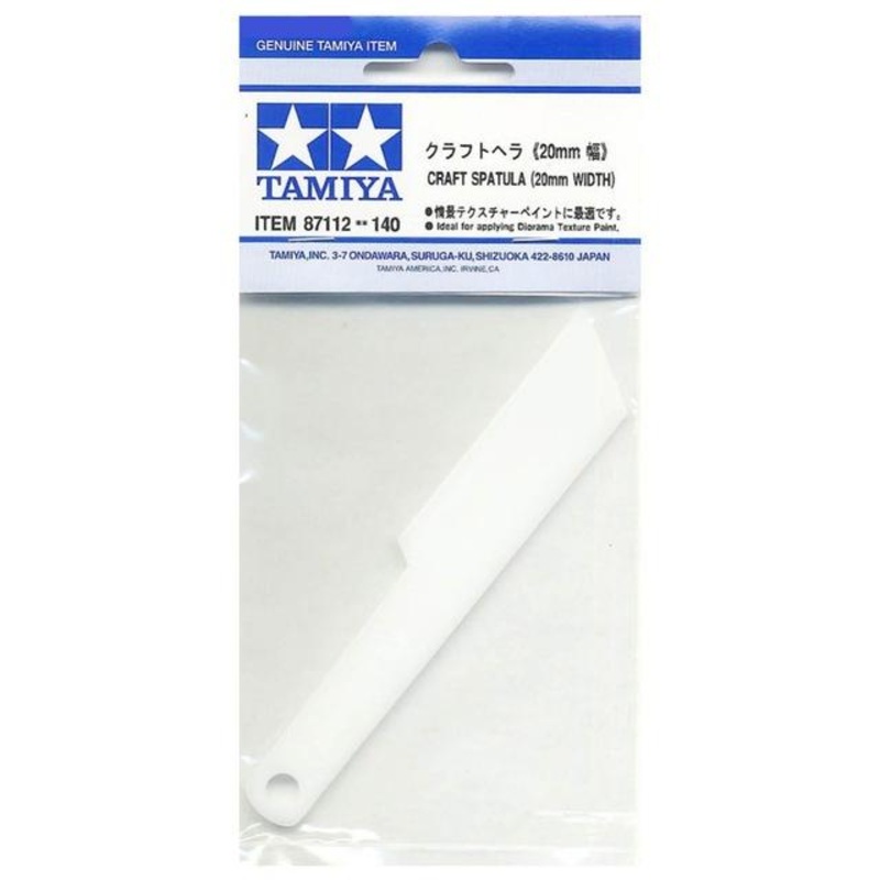 TAMIYA TOOLS / ACCESSORIES – CRAFT SPATULA (20MM WIDTH)