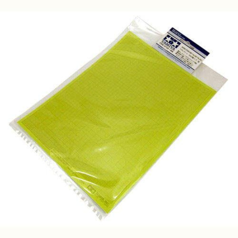TAMIYA TOOLS / ACCESSORIES – MASKING SHEET 1MM GRID X 5