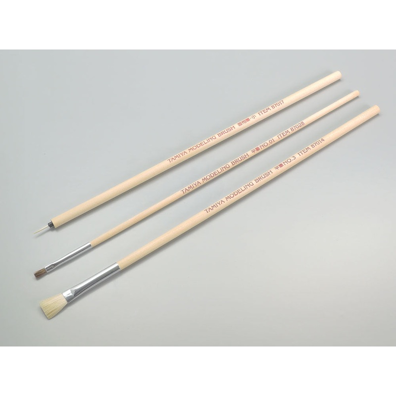 TAMIYA TOOLS / ACCESSORIES – MODELLING BRUSH BASIC SET (10)