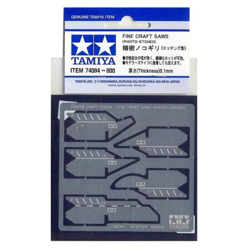 TAMIYA TOOLS / ACCESSORIES – PHOTO ETCHED CRAFT SAW
