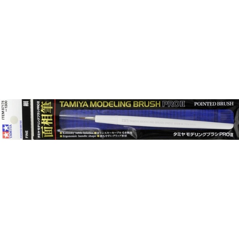 TAMIYA TOOLS / ACCESSORIES – PRO II POINTED BRUSH FINE (1)
