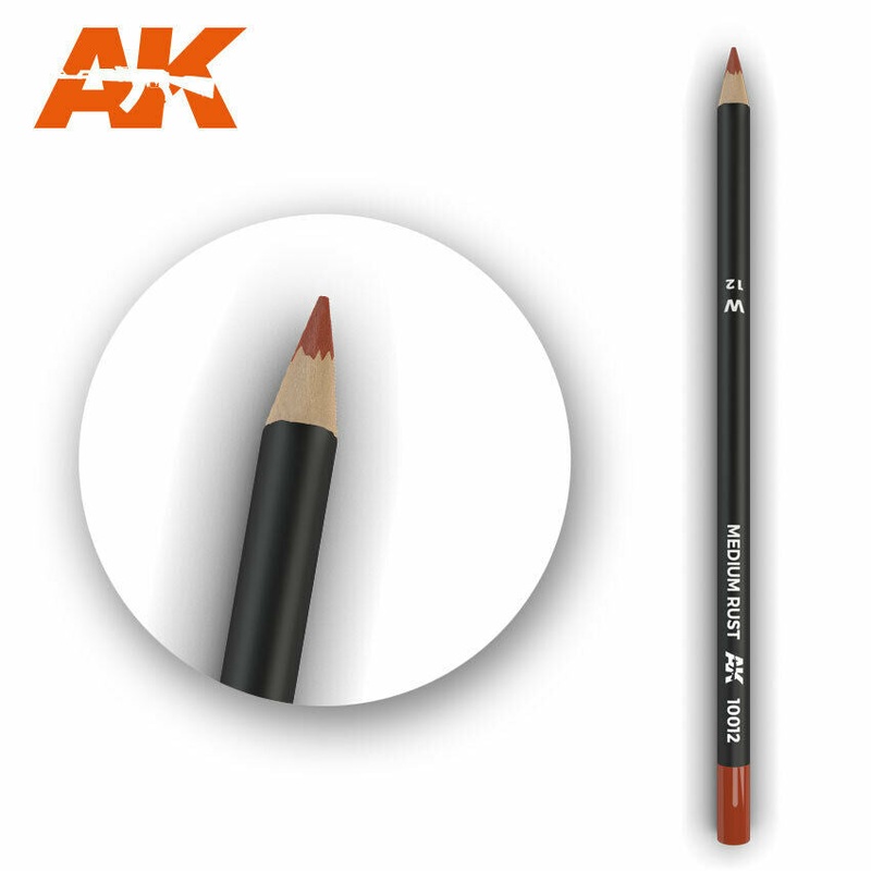Watercolor Pencil Medium Rust
