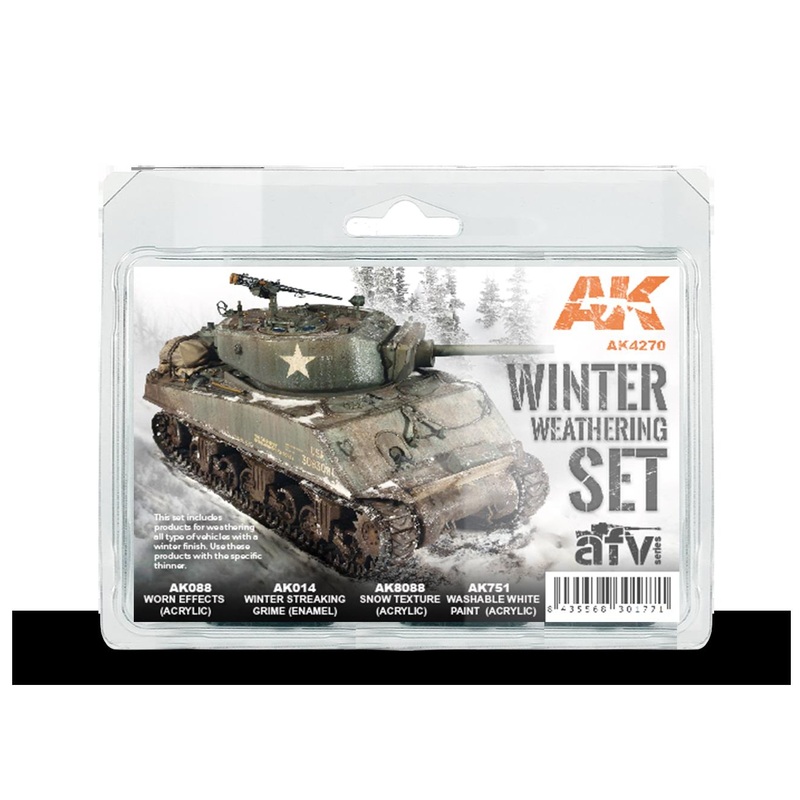 WINTER WEATHERING SET – AK Interactive