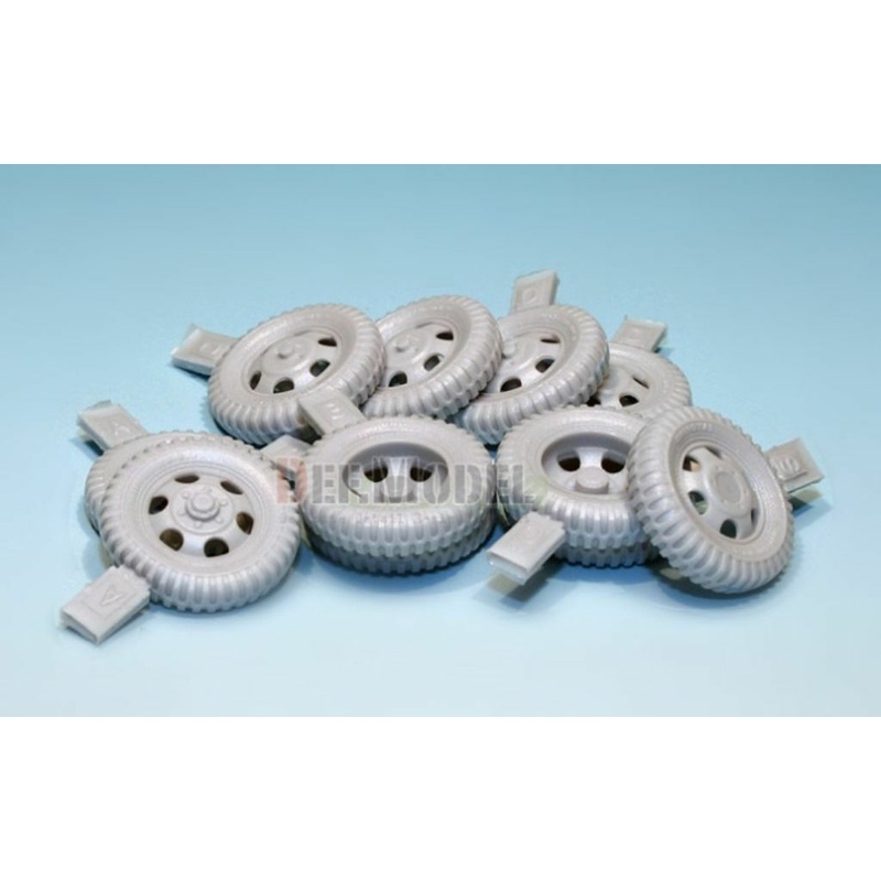 WW2 US CCKW Truck Wheel set(for Tamiya, Hobbyboss 1/35)