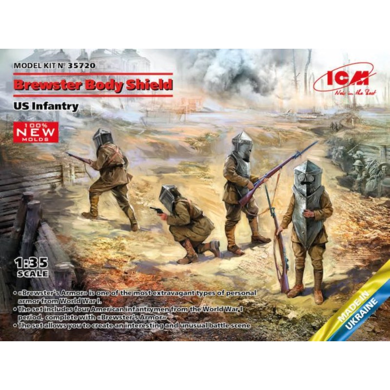 ICM 1:35 – Brewster Body Shield, US Infantry