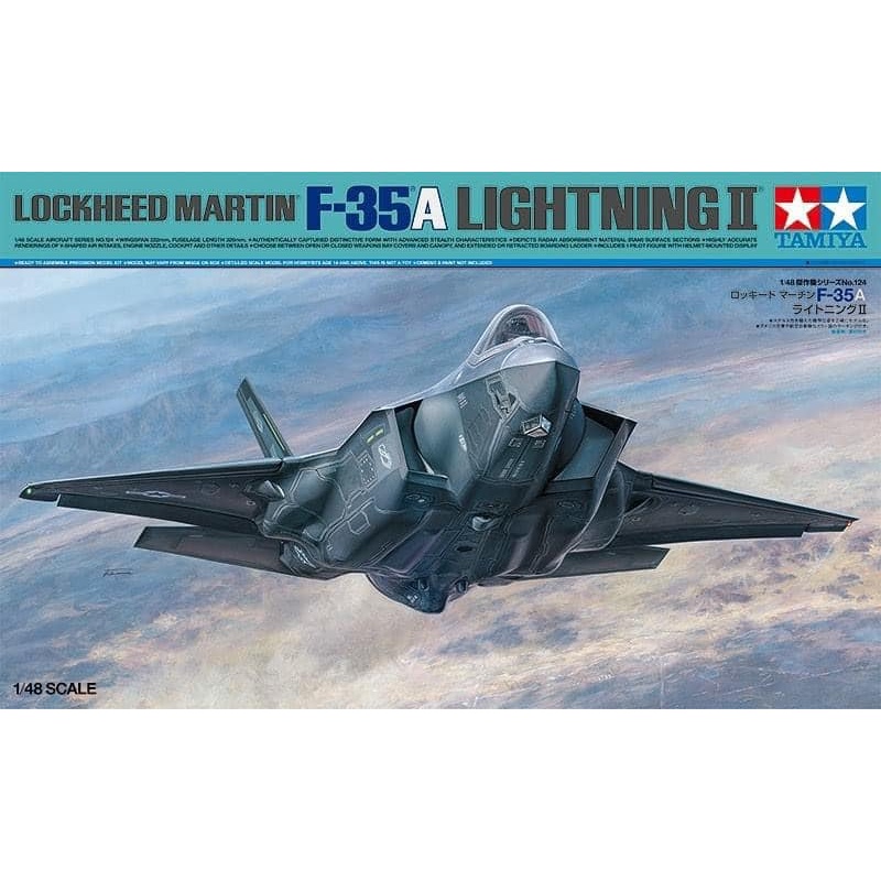 Tamiya 1/48 F-35A Lightning II # 61124
