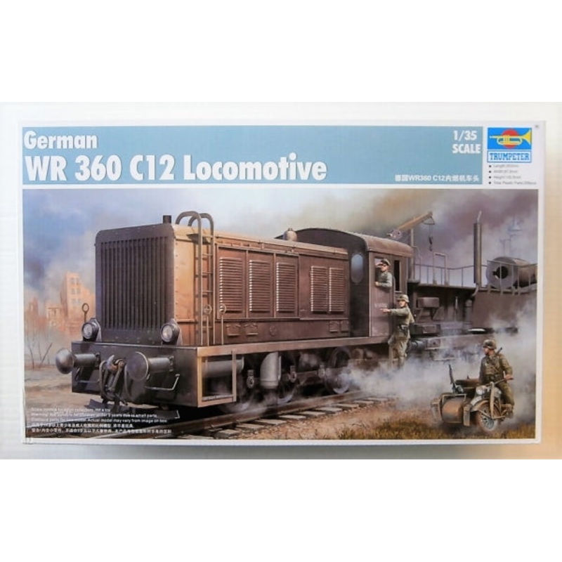 Trumpeter 00216 1:35th scale German WR 360 C12 Locomotive.