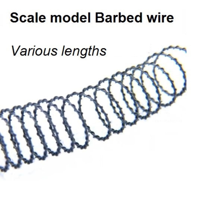 Wargaming Miniature Basing & Terrain 5m Barbed Wire, Models 40k Bolt action 28mm 32mm