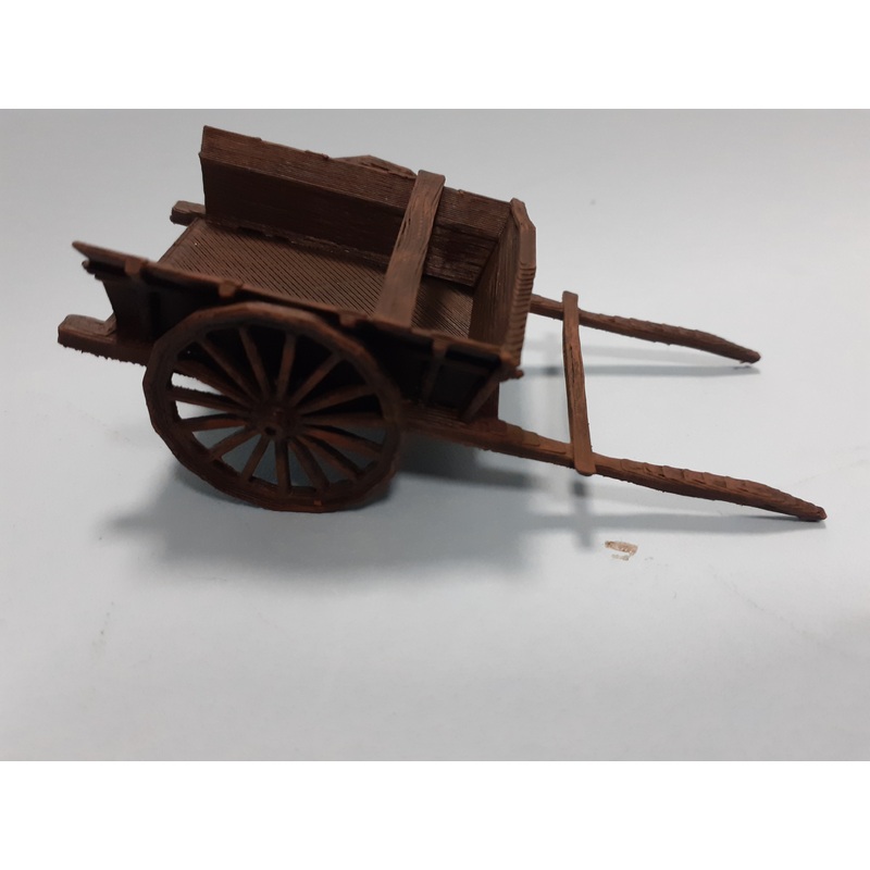 Wargaming Warhammer 28mm small 2 wheel cart