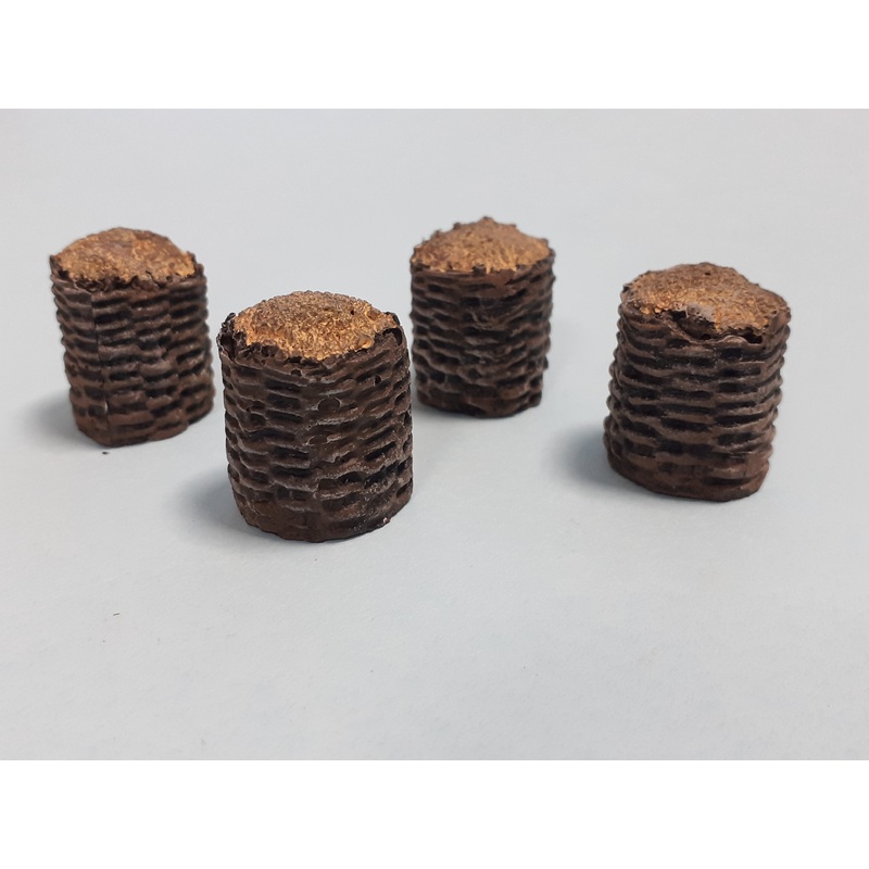 Wargaming Warhammer 28mm Wicker Gabions battlefield accessory (4 pce)