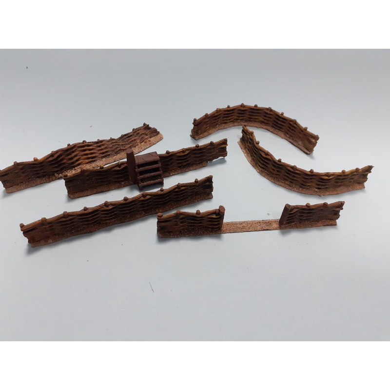 Wargaming Warhammer 28mm Wicker / Wattle fence pack