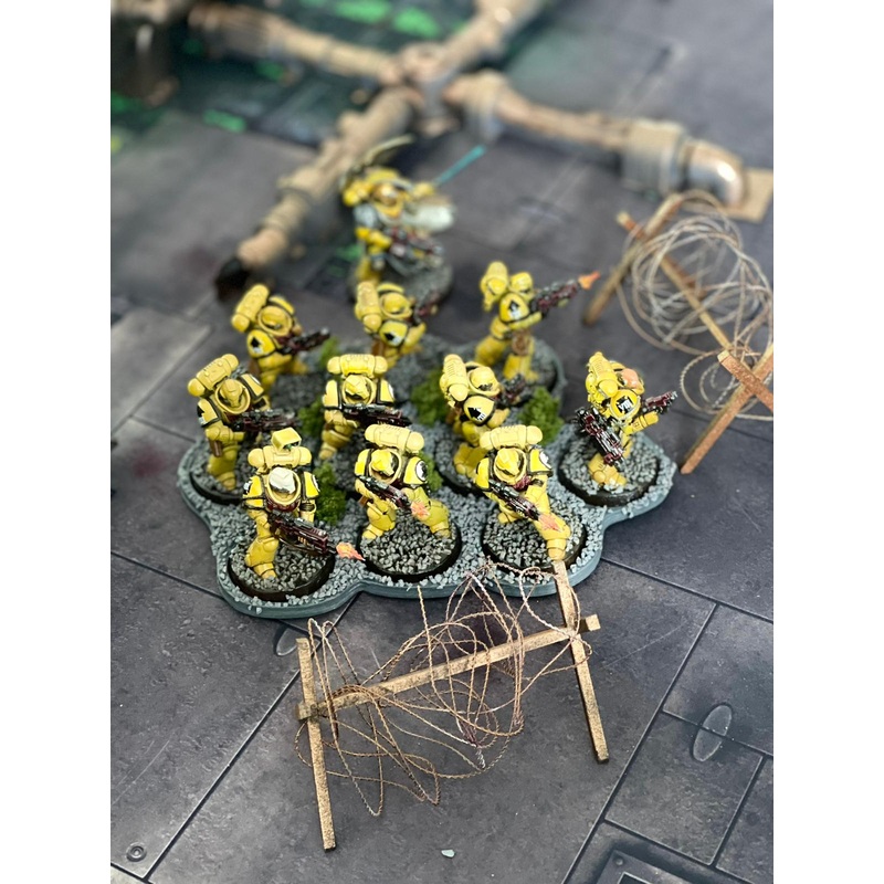 Wargaming Warhammer Barbed wire barrier