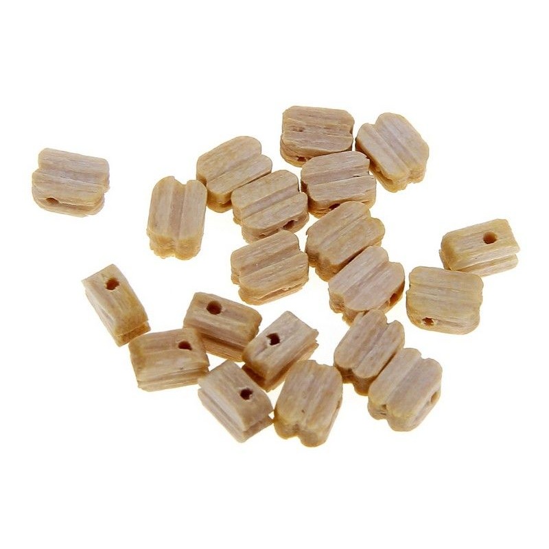 ARTESANIA ACCESSORIES SINGLE BLOCK BOXWOOD 4mm (Pack of 20)