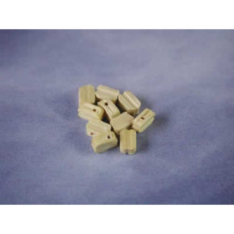 ARTESANIA ACCESSORIES SINGLE BLOCK BOXWOOD 5mm (Pack of 20)