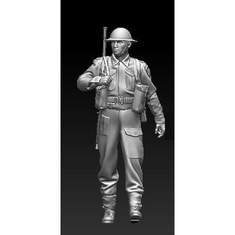 Homefront 1/35 scale WW2 British Infantry walking #1