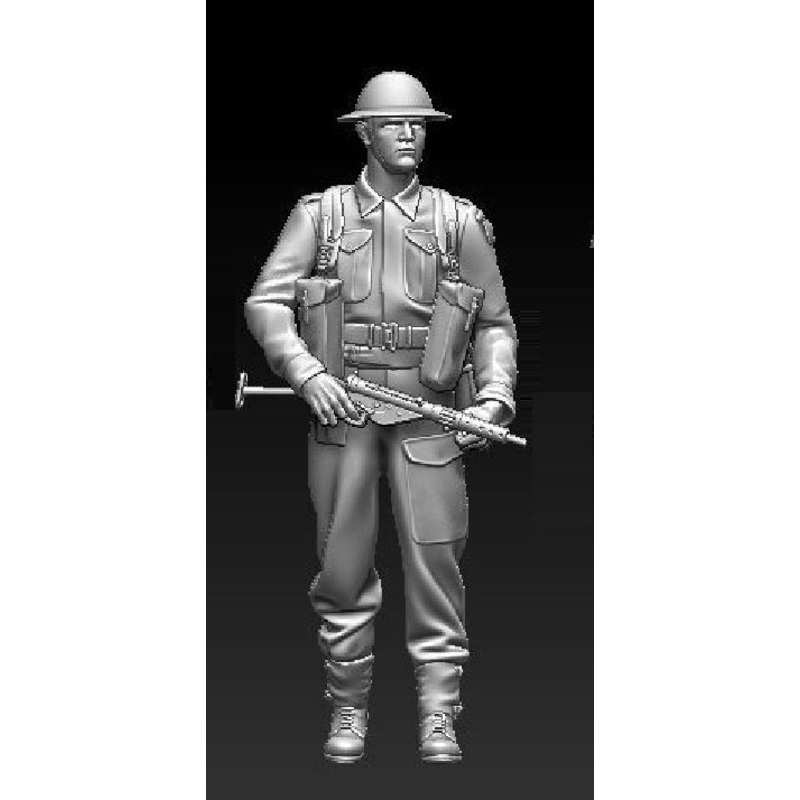 Homefront 1/35 scale WW2 British Infantry walking #4