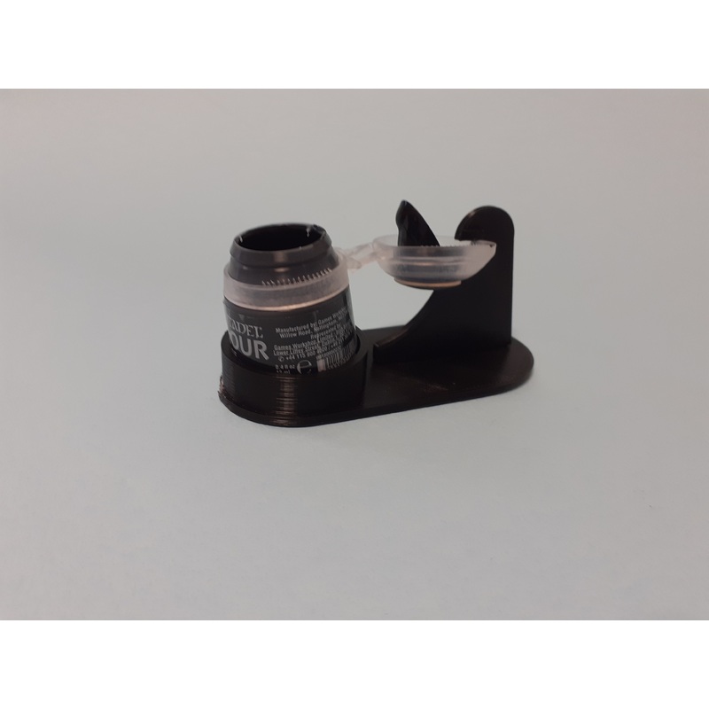 Paint stand/holder with lid clip Citadel paints