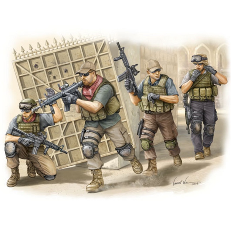 Trumpeter 1/35 PMC in Iraq – Fire Movement Team