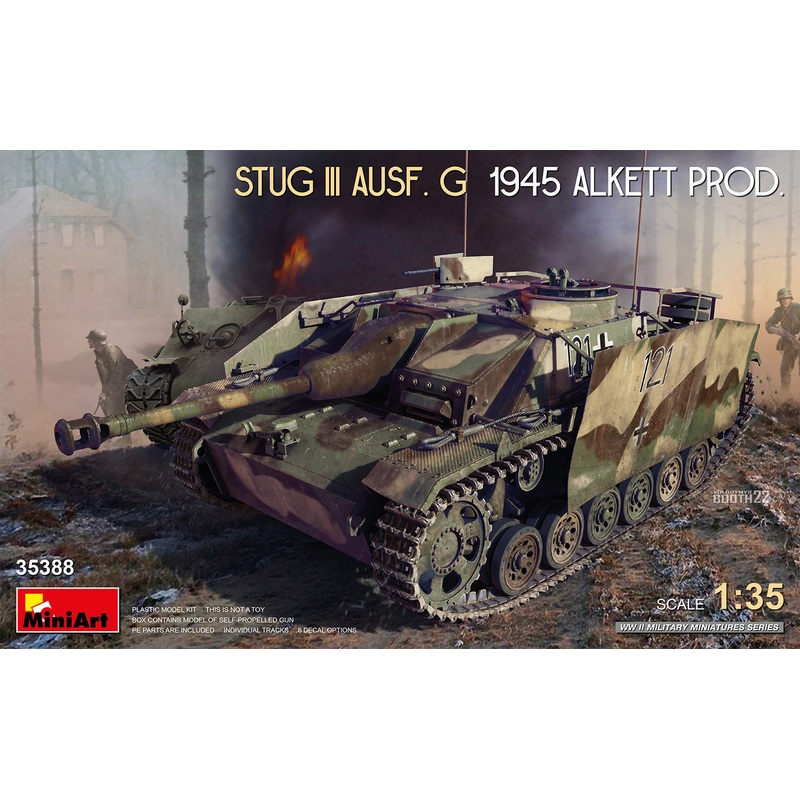 Miniart 1/35 WW2 German STuG.III Ausf.G 1945 ALKETT PRODUCTION