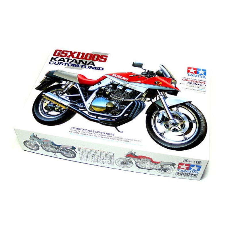 Tamiya 1/12 scale GSX1100S Katana Custom Tuned (Ltd Edition) motorbike kit