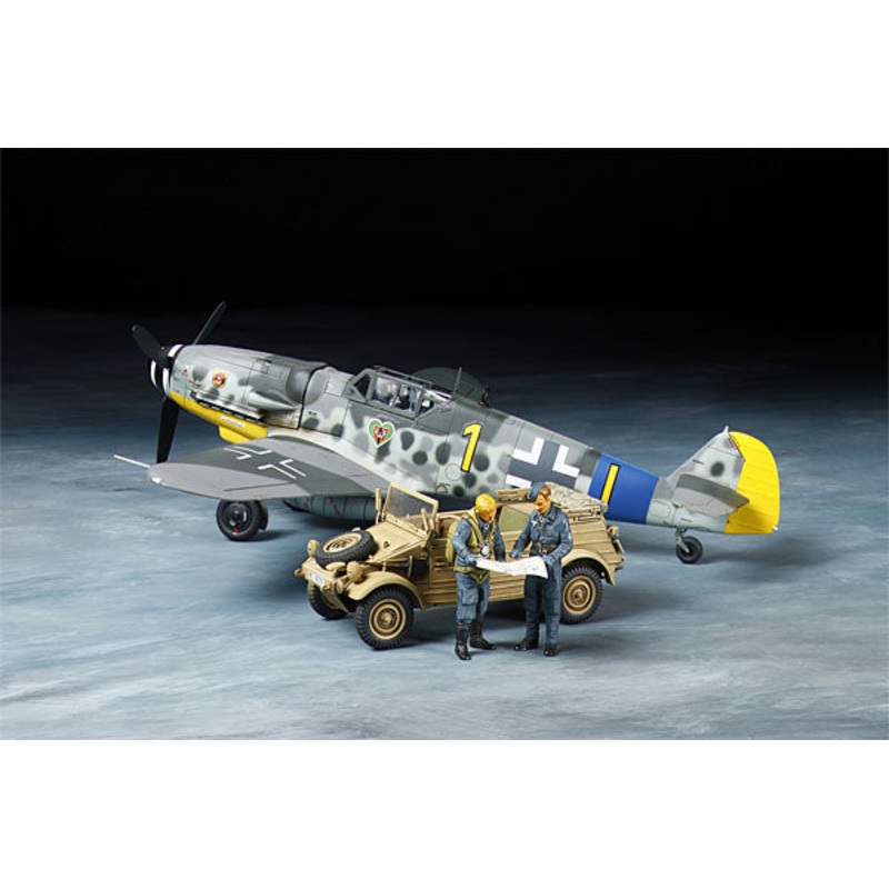 Tamiya 1/48 Bf109 G-6 & Kubelwagen 82