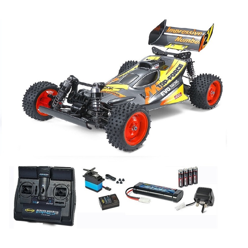 Tamiya Top-Force Evo. (2021) 1/10 scale R/C kit starter pack