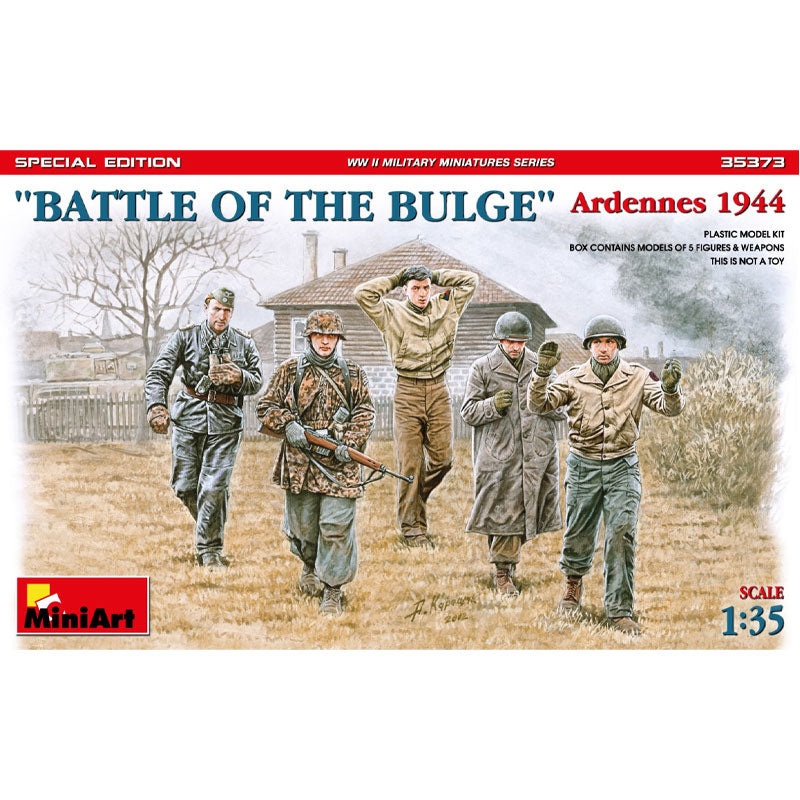 Miniart 1/35 WW2 BATTLE OF THE BULGE’ ARDENNES 1944 SPECIAL EDITION