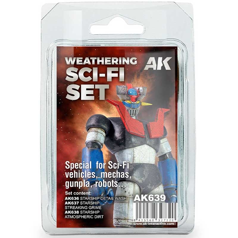 AK Interactive WEATHERING SCI-FI SET