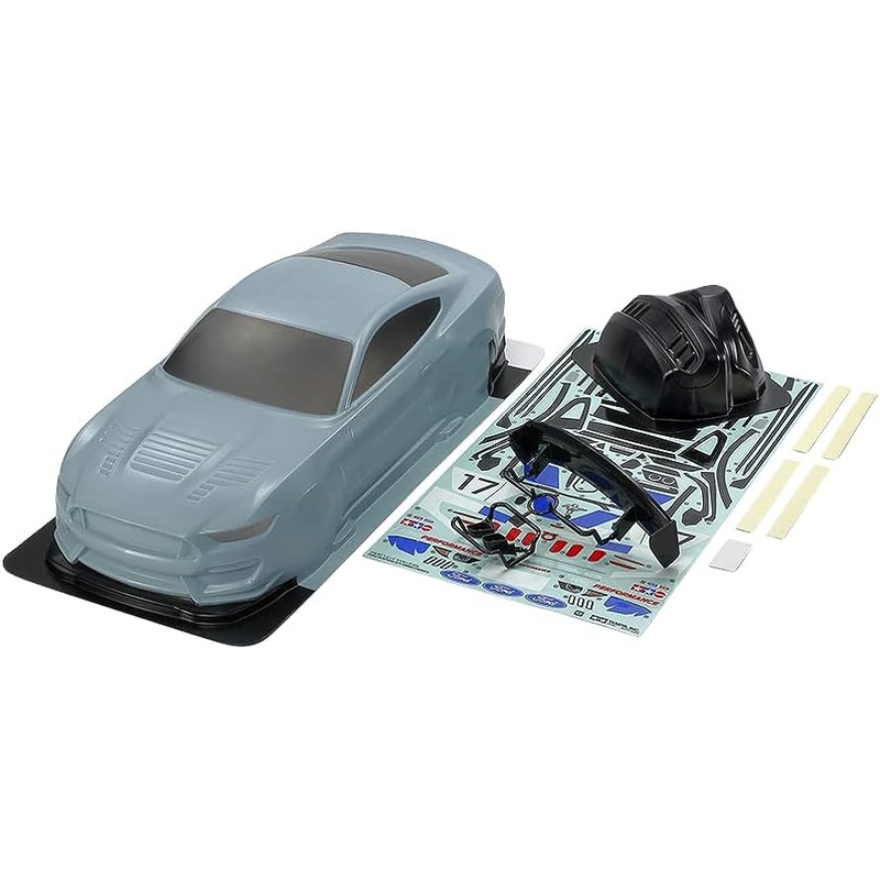 Tamiya 1/10 Ford Mustang GT4 Body Parts Set (Corsa Gray/Painted)