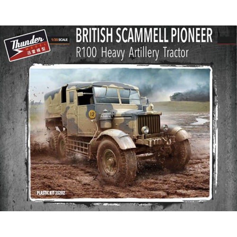 Thunder Models 1/35 WW2 Scammell Pioneer R100 Heavy Artillery Tractor